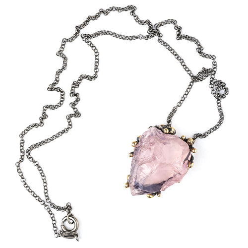 Rose Quartz Necklace - One of a Kind