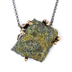 Rainbow Pyrite Necklace - Unique Piece