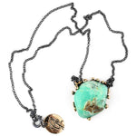 Chrysopal Necklace - spiritual healing jewelry