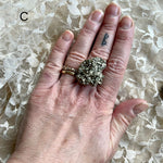 Pyrite Ring - one of a kind Statement