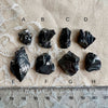 Silver Shungite (Elite Shungite) Band Ring - Made to Order -