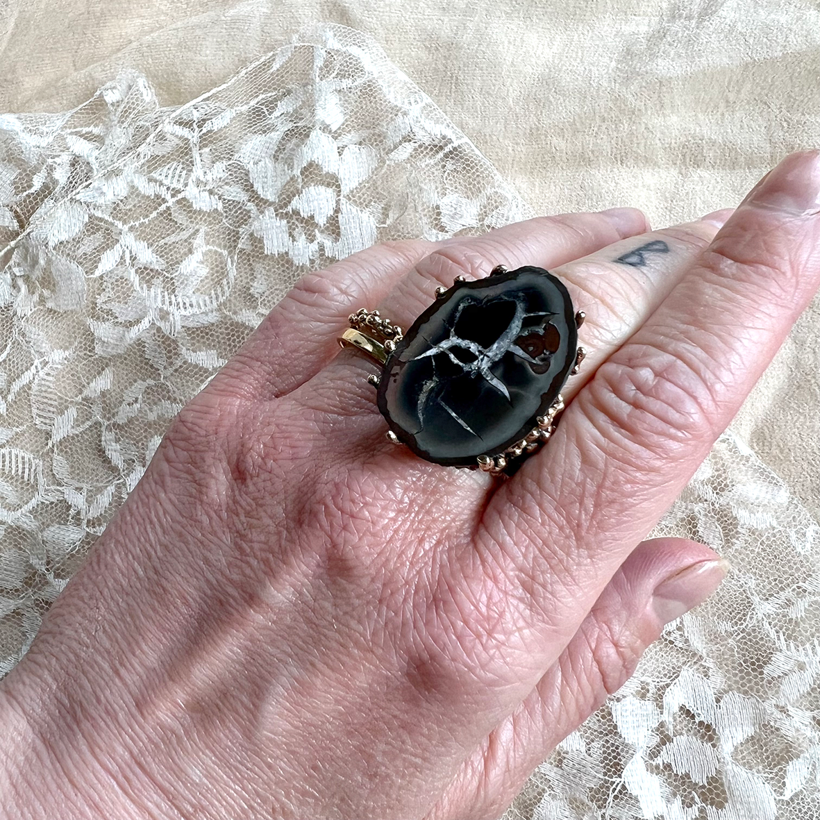 Septarian ring online